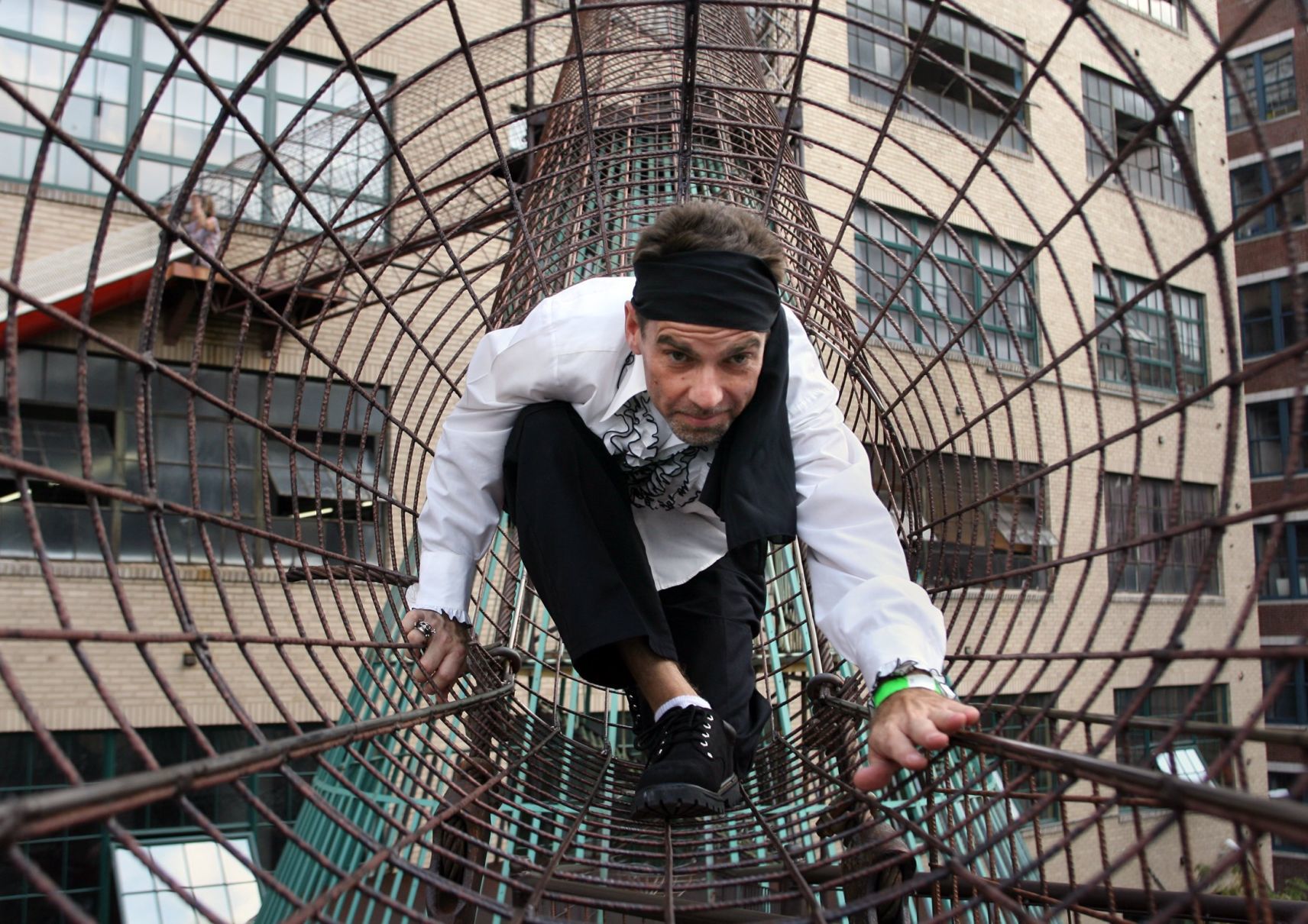 Celebrating International Talk Like a Pirate day at City Museum